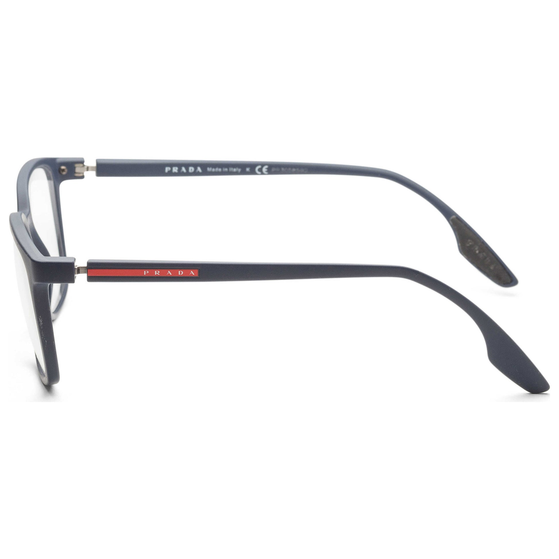 Left view of Prada Linea Rossa Men's Opticals PS-05MV-TFY1O1