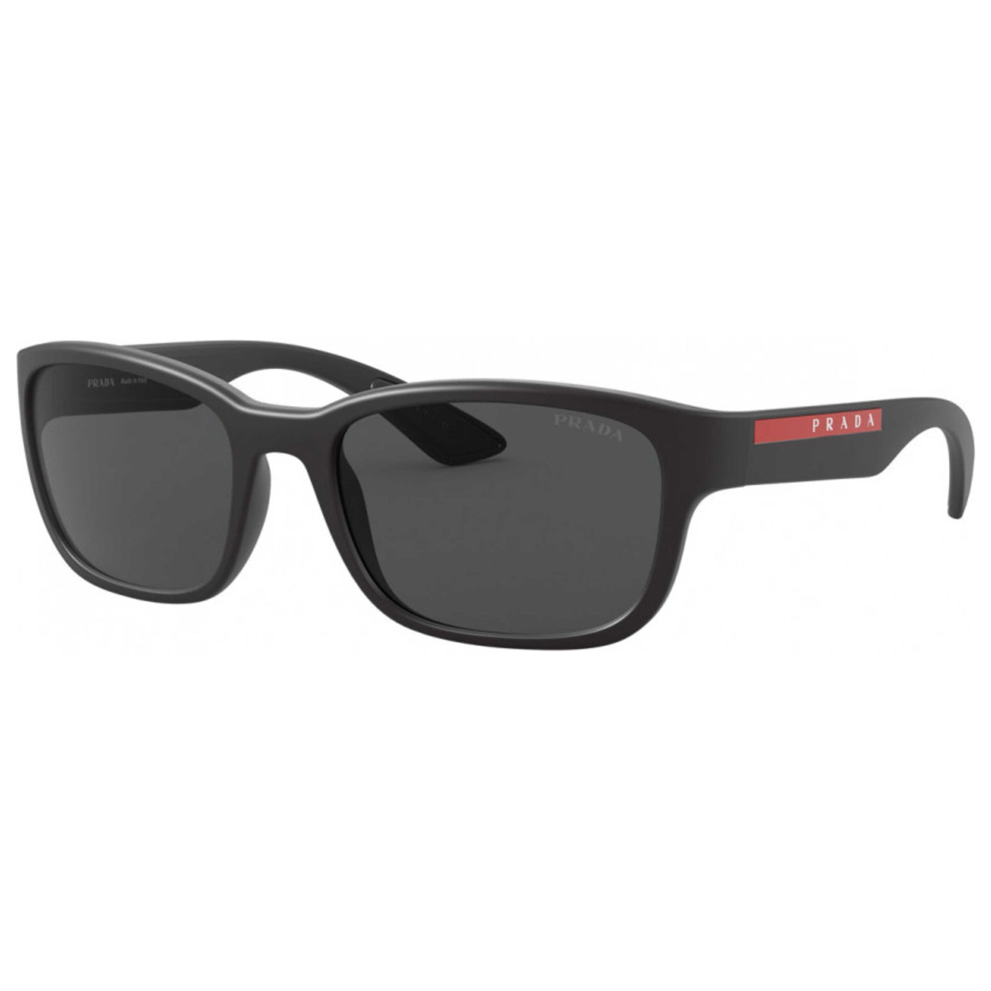 Front view of Prada Linea Rossa Men's Sunglasses PS-05VSF-1BO5S0