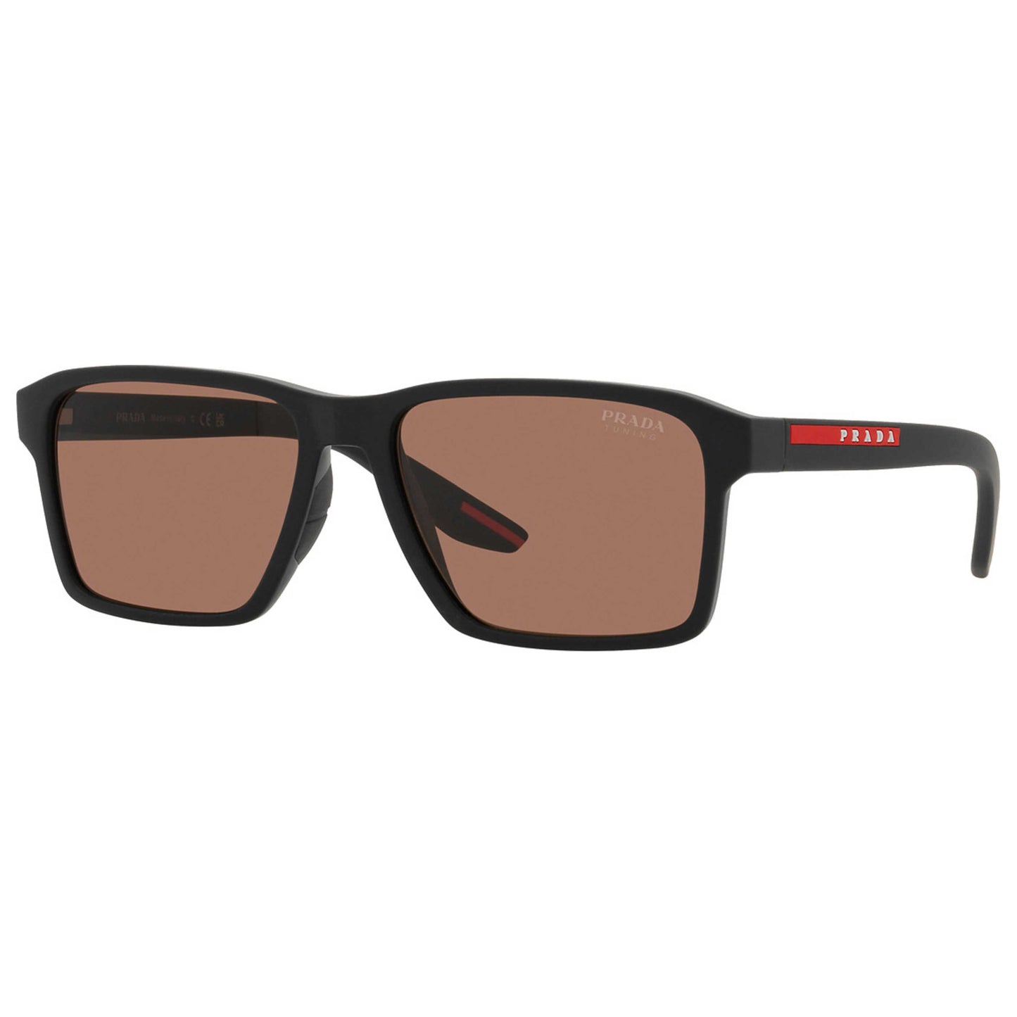 Front view of Prada Fashion Men's Sunglasses PS-05YS-DG050A-58