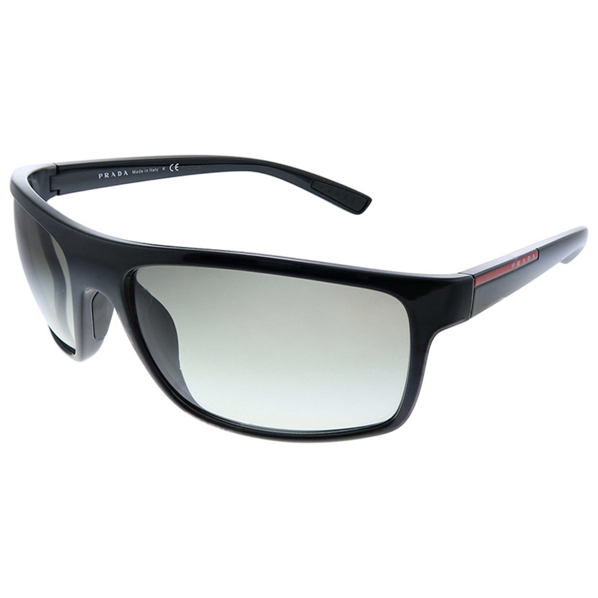 Front view of Prada Linea Rossa Unisex Sunglasses PS-11US-1AB0A7-62
