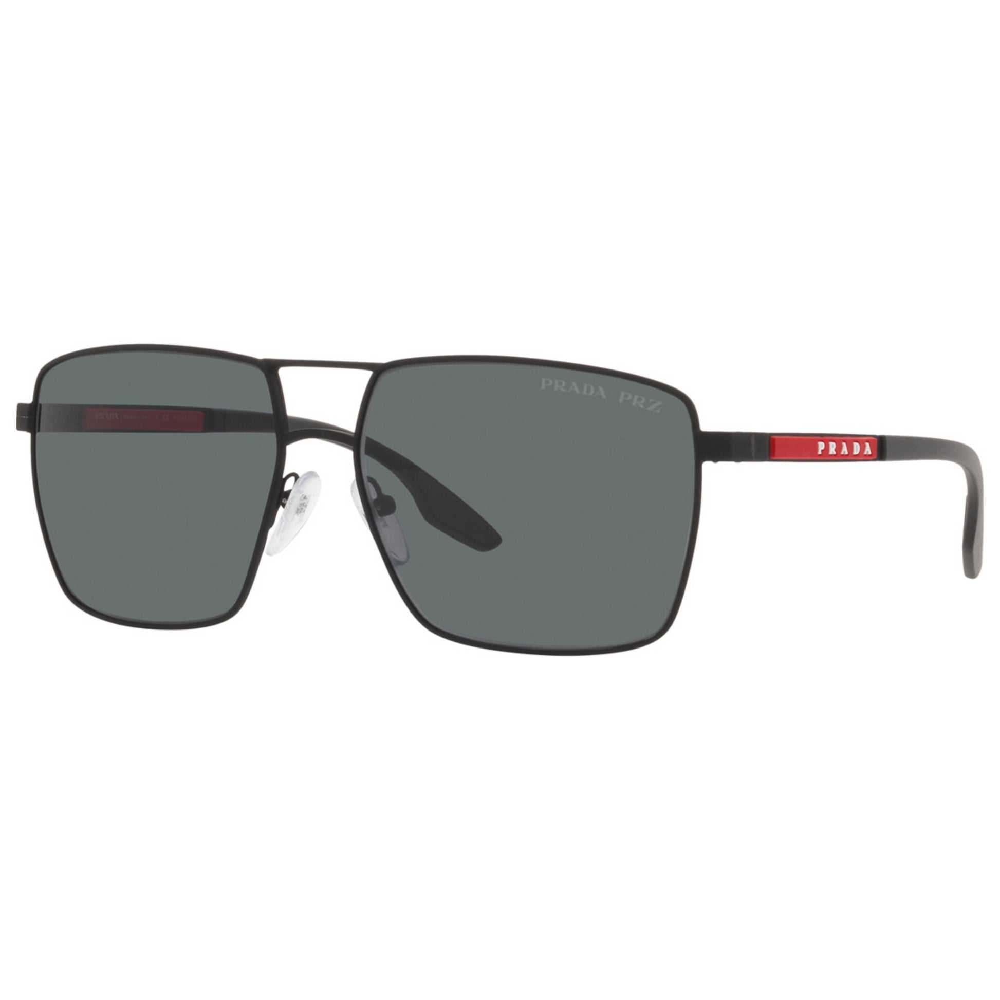 Front view of Prada Linea Rossa Men's Sunglasses PS-50WS-DG002G