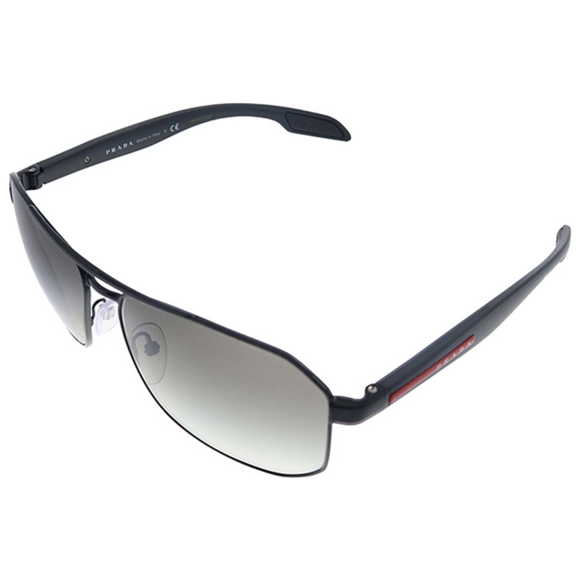 Front view of Prada Linea Rossa Unisex Sunglasses PS-51VS-1BO5O0-59