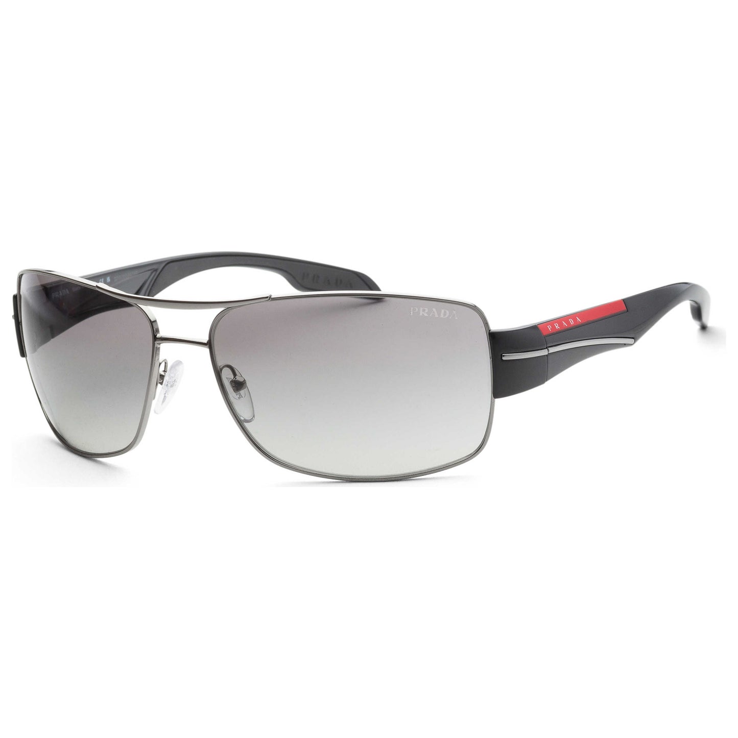 Front view of Prada Linea Rossa Men's Sunglasses PS-53NS-5AV3M1