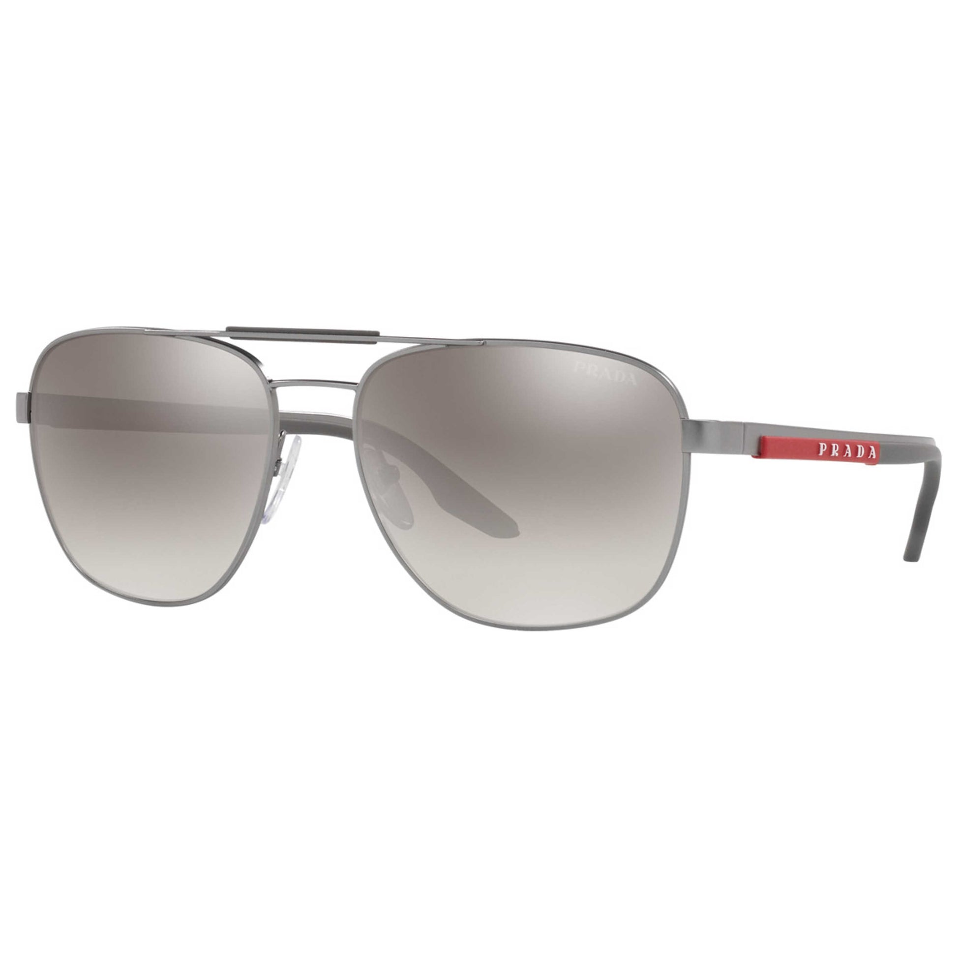 Front view of Prada Linea Rossa Men's Sunglasses PS-53XS-7CQ02M