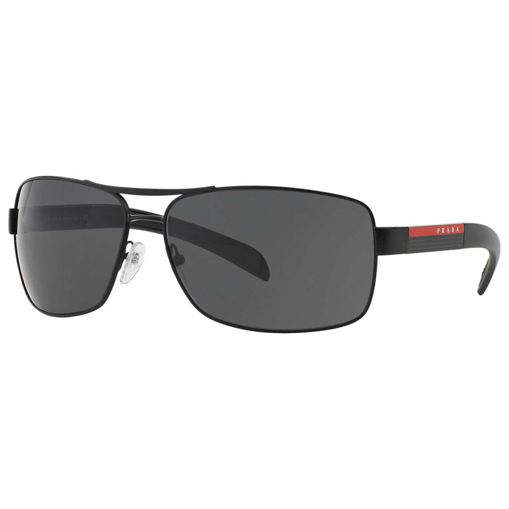 Front view of Prada Linea Rossa Unisex Sunglasses PS-54IS-1BO1A1