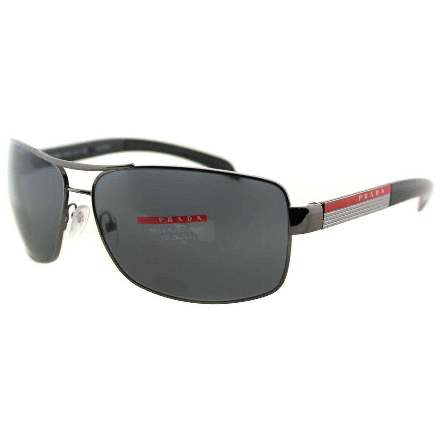 Front view of Prada Linea Rossa Unisex Sunglasses PS-54IS-5AV5Z1