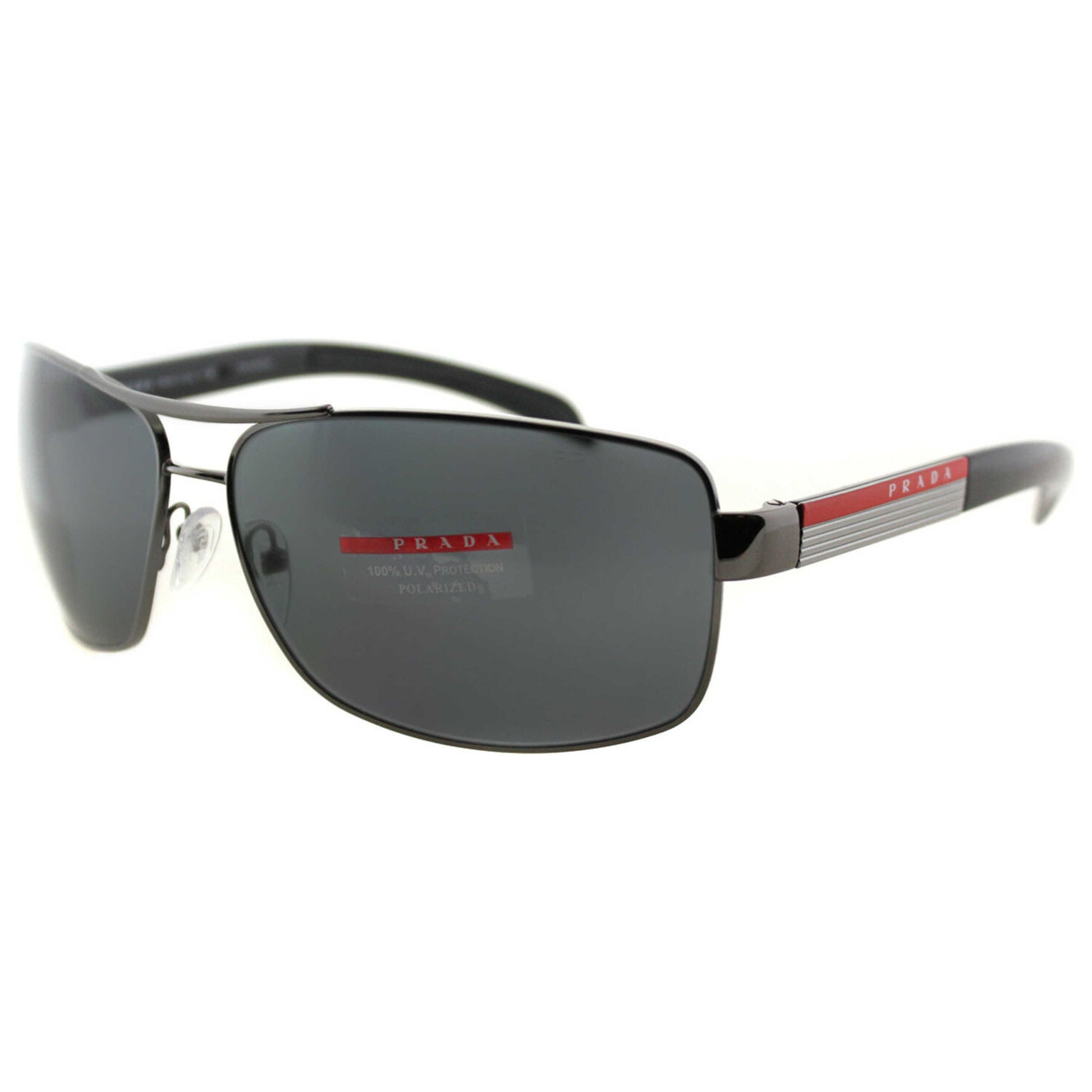 Front view of Prada Linea Rossa Unisex Sunglasses PS-54IS-5AV5Z1
