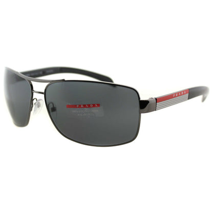 Front view of Prada Linea Rossa Unisex Sunglasses PS-54IS-5AV5Z1