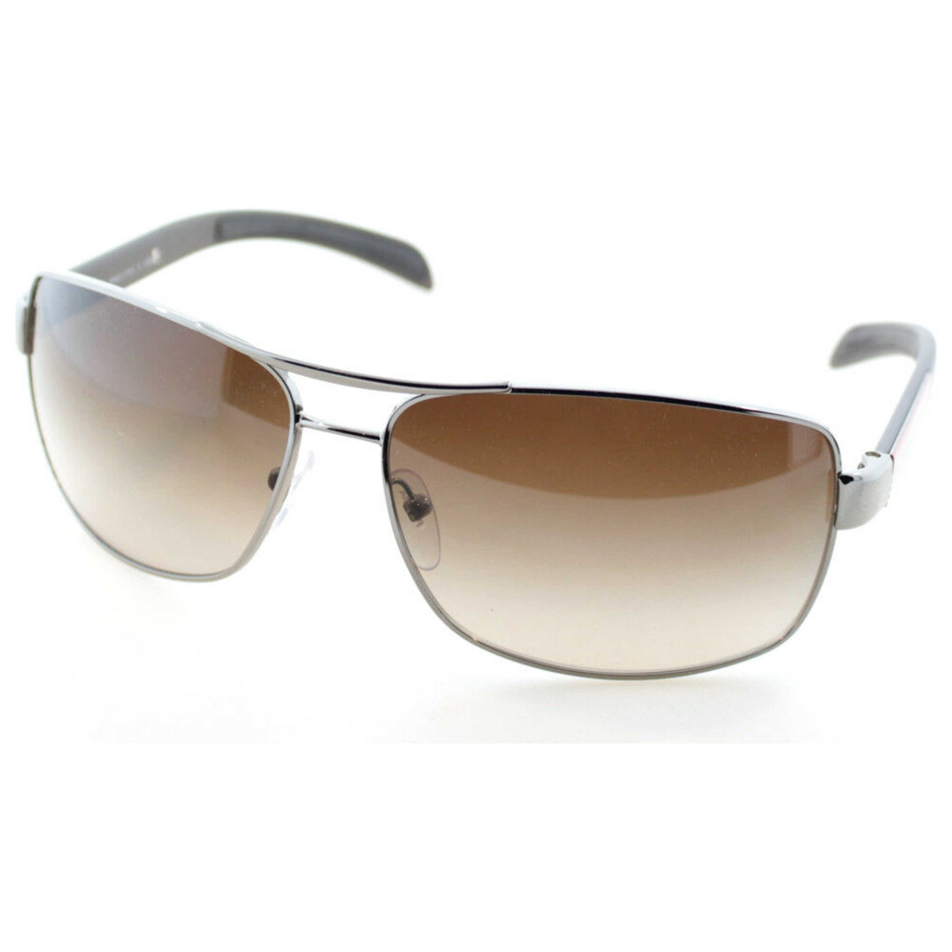 Front view of Prada Linea Rossa Unisex Sunglasses PS-54IS-5AV6S1
