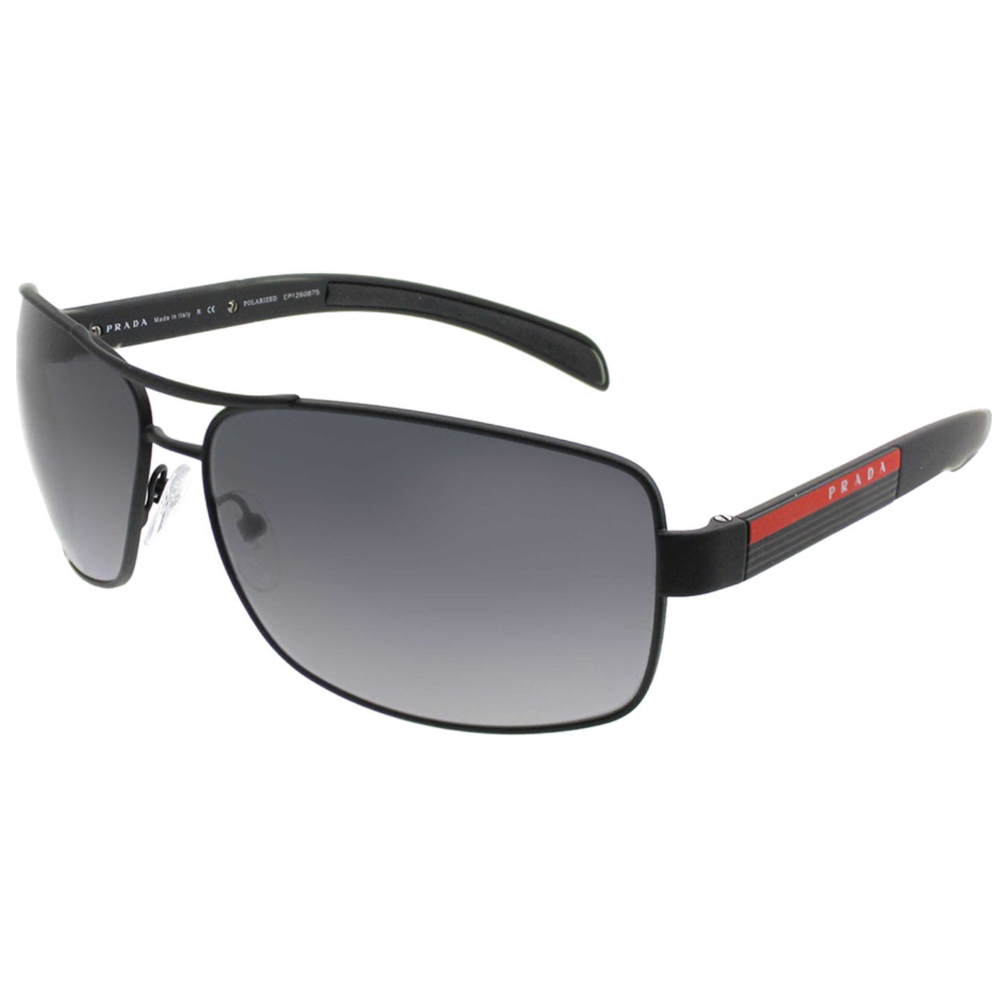 Front view of Prada Linea Rossa Unisex Sunglasses PS-54IS-DG05W1