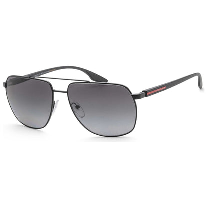 Front view of Prada Linea Rossa Men's Sunglasses PS-55VS-1BO5W1