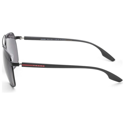 Left view of Prada Linea Rossa Men's Sunglasses PS-55VS-1BO5W1
