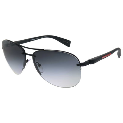 Front view of Prada Linea Rossa Unisex Sunglasses PS-56MS-DG05W1-65
