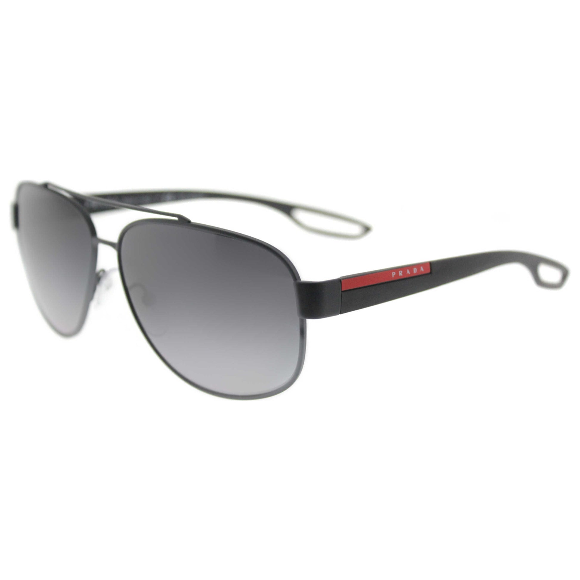 Front view of Prada Linea Rossa Unisex Sunglasses PS-58QS-TFZ5W1-60