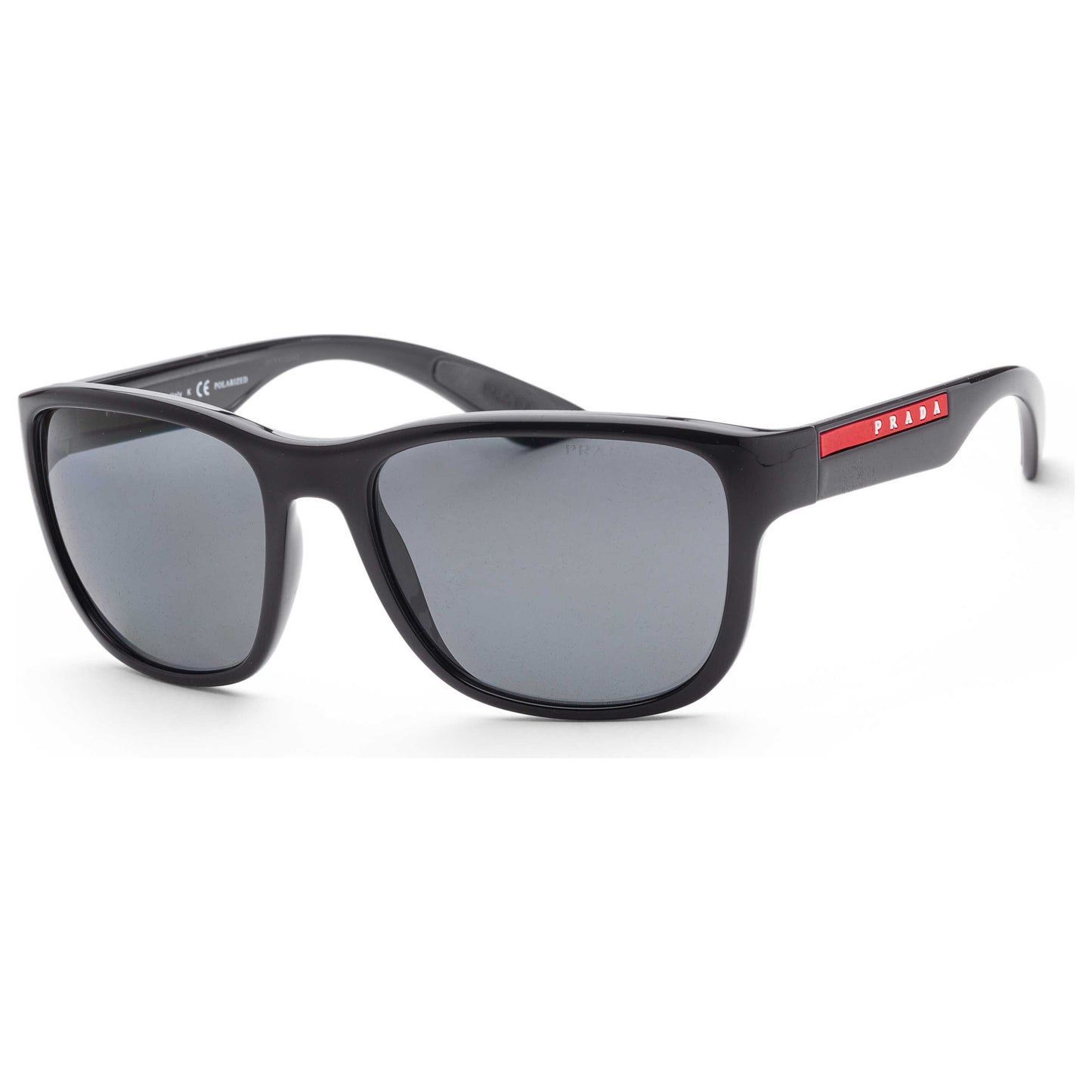 Front view of Prada Linea Rossa Men's Sunglasses PS01US-1AB5Z1-59