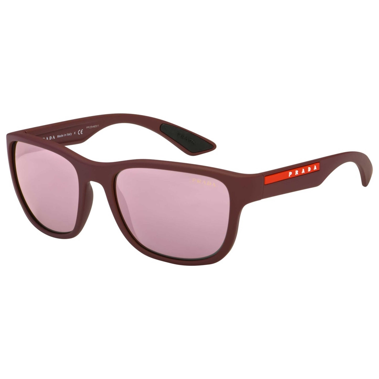 Front view of Prada Linea Rossa Men's Sunglasses PS01US-3865L259