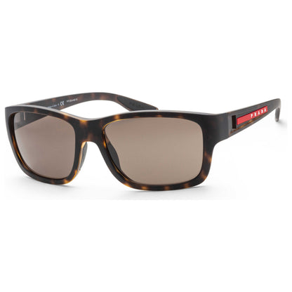 Front view of Prada Linea Rossa Men's Sunglasses PS01WS-58106H-59