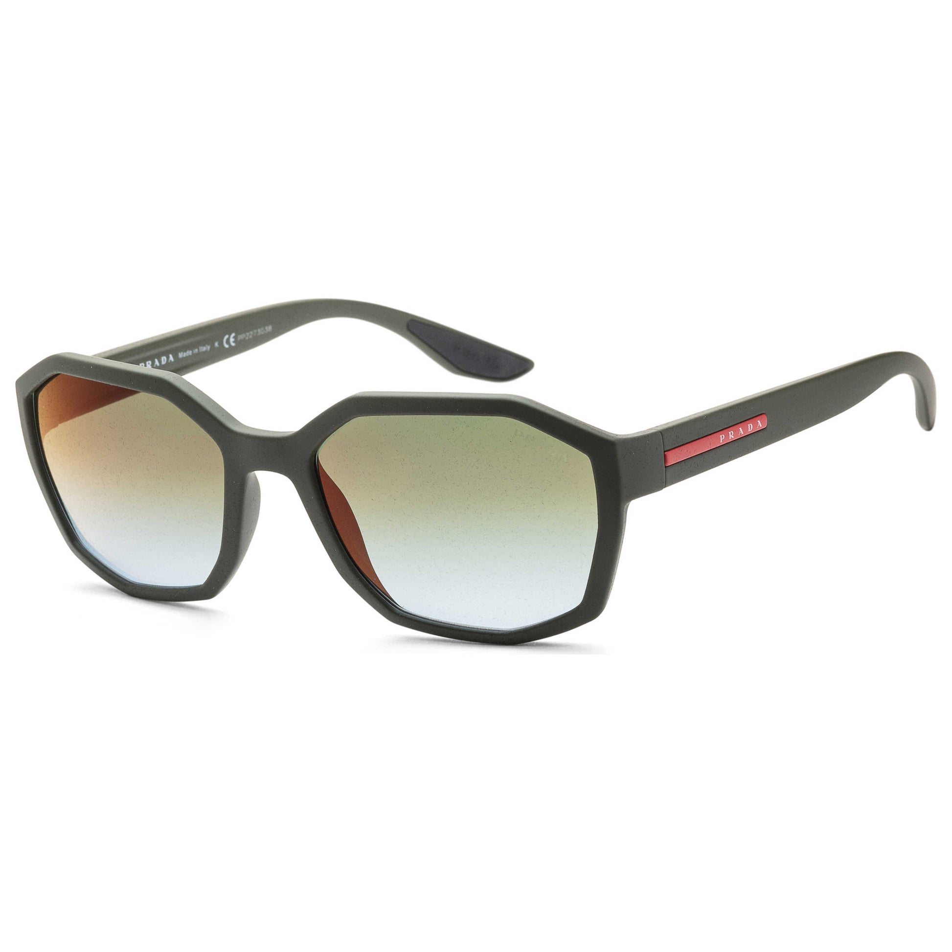 Front view of Prada Linea Rossa Men's Sunglasses PS02VS-57874357