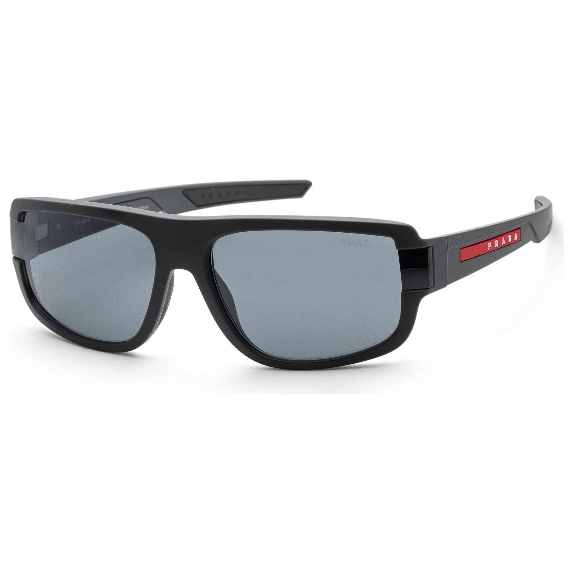 Front view of Prada Linea Rossa Men's Sunglasses PS03WS-UFK07G-66