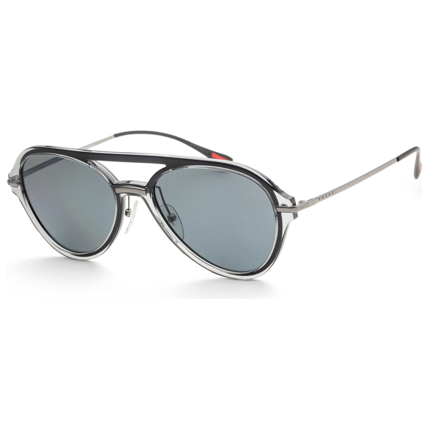 Front view of Prada Linea Rossa Men's Sunglasses PS04TS-P2X5Z1-57