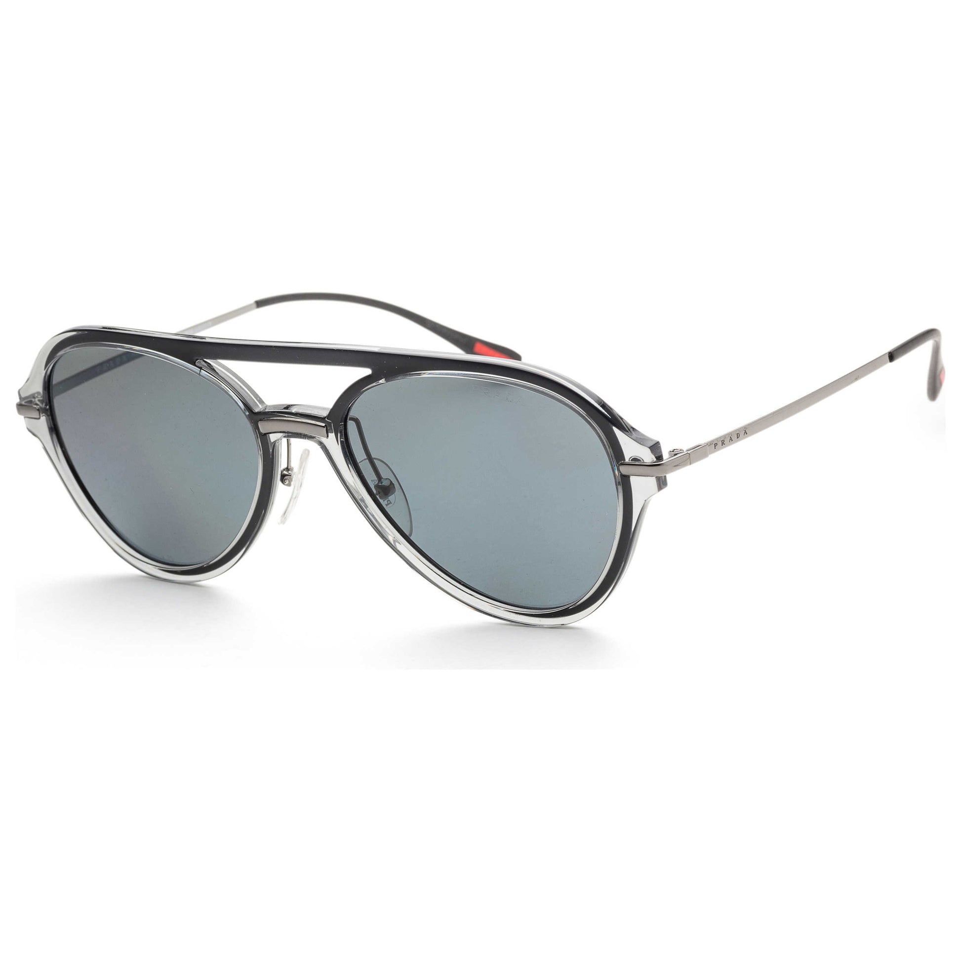 Front view of Prada Linea Rossa Men's Sunglasses PS04TS-P2X5Z1-57