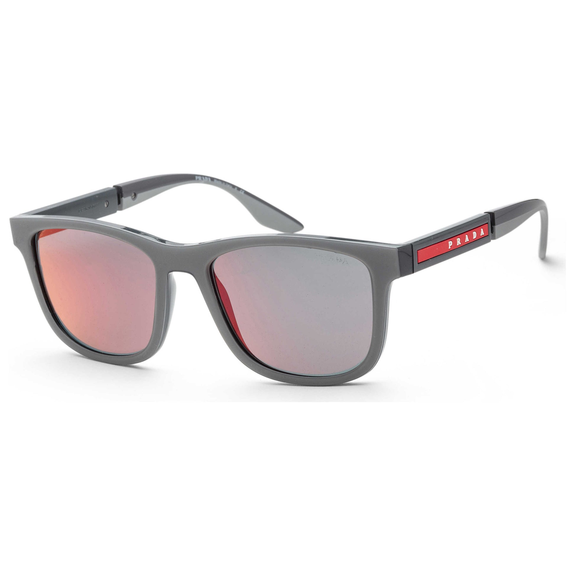 Front view of Prada Linea Rossa Men's Sunglasses PS04XS-01S08F-54