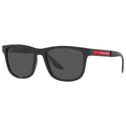 Front view of Prada Linea Rossa Men's Sunglasses PS04XS-1AB5S0