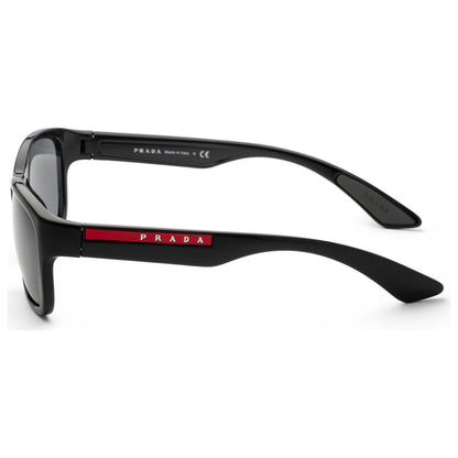 Right view of Prada Linea Rossa Men's Sunglasses PS05VSF-1AB5L0-59