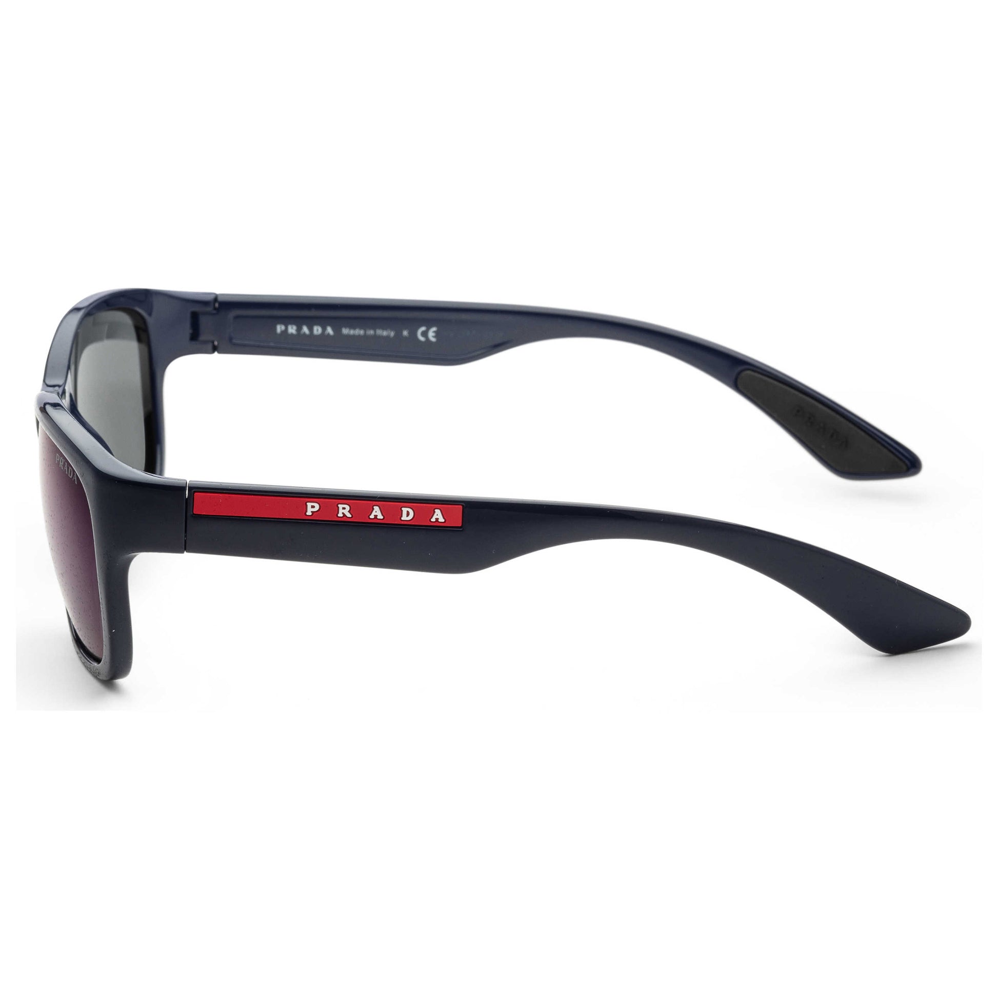 Right view of Prada Linea Rossa Men's Sunglasses PS05VSF-MAB387-59