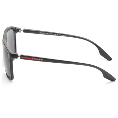 Left view of Prada Linea Rossa Men's Sunglasses PS06VS-1BO5Z1