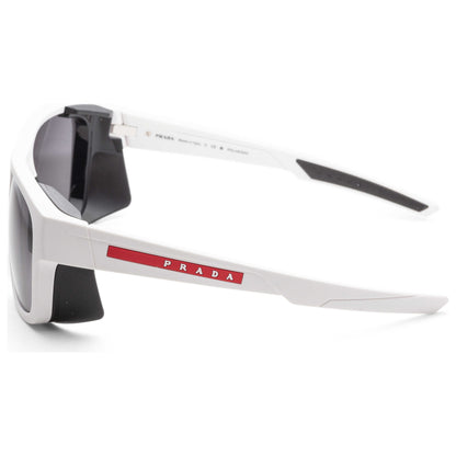 Left view of Prada Linea Rossa Men's Sunglasses PS07WS-TWK02G-59