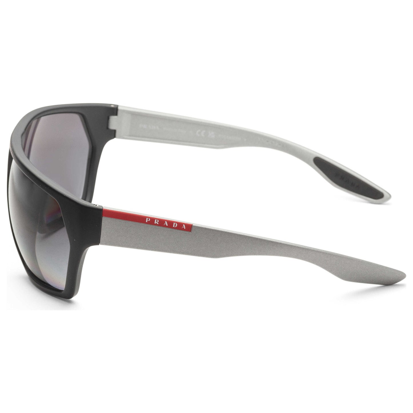 Left view of Prada Linea Rossa Men's Sunglasses PS08US-4535W167