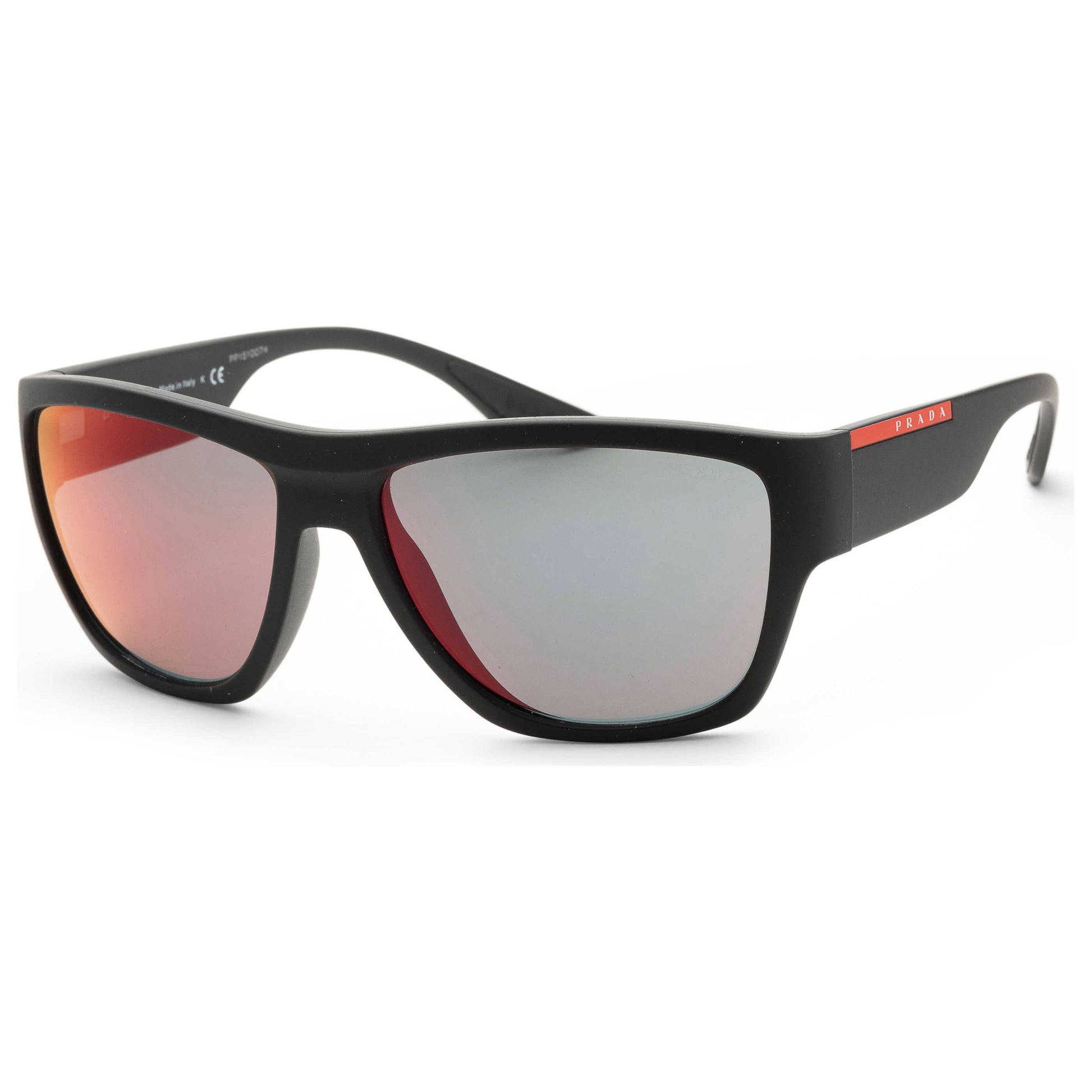 Front view of Prada Linea Rossa Men's Sunglasses PS08VS-DG008F-59