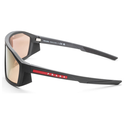 Left view of Prada Linea Rossa Men's Sunglasses PS08WS-11C07R