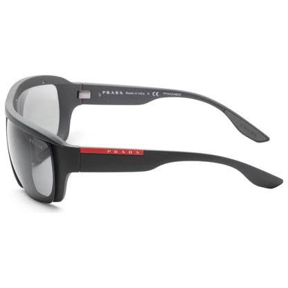 Left view of Prada Linea Rossa Men's Sunglasses PS09VS-TFZ09F72