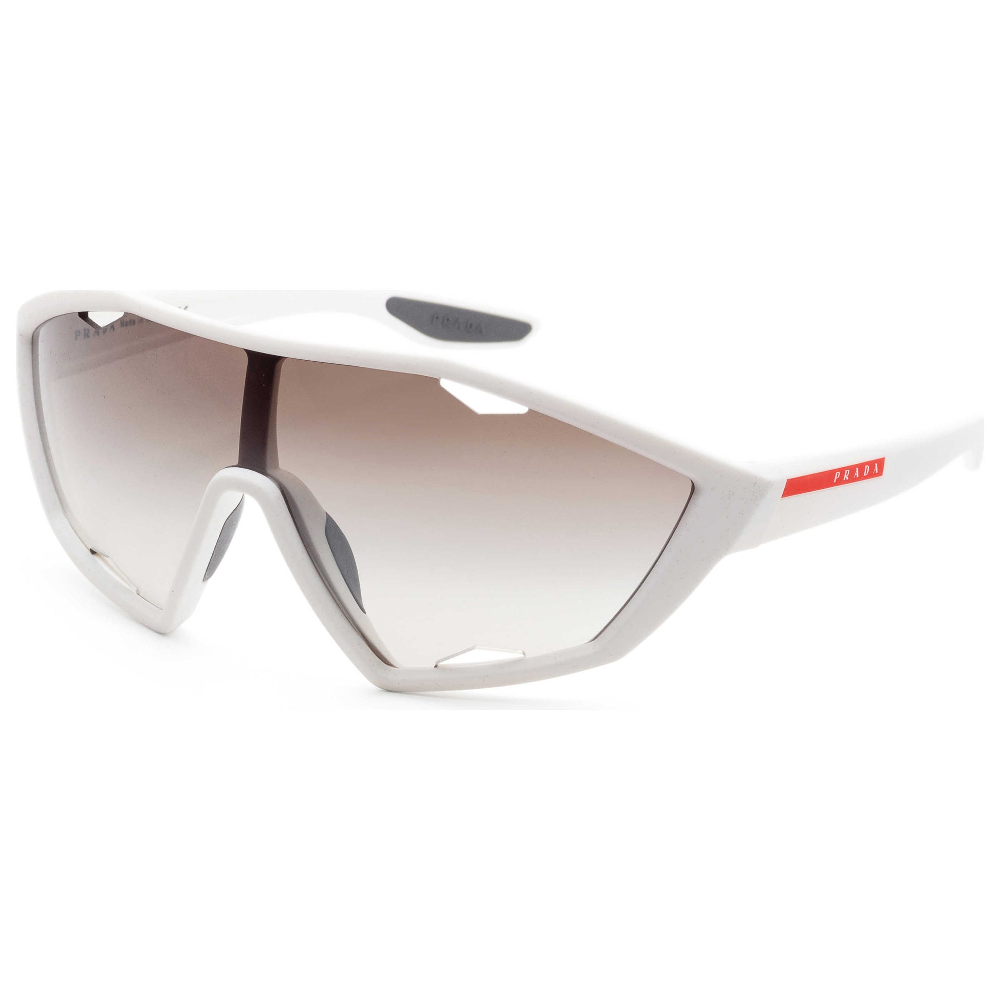 Front view of Prada Linea Rossa Men's Sunglasses PS10US-TWK5O030