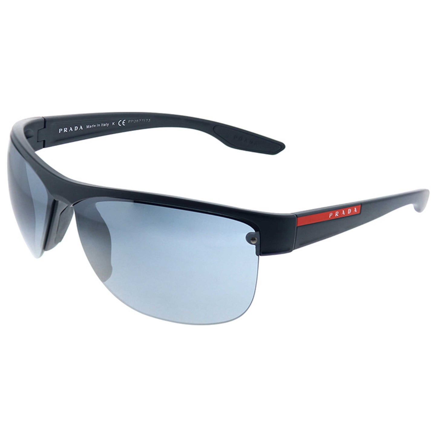Front view of Prada Linea Rossa Unisex Sunglasses PS17US-DG05L0