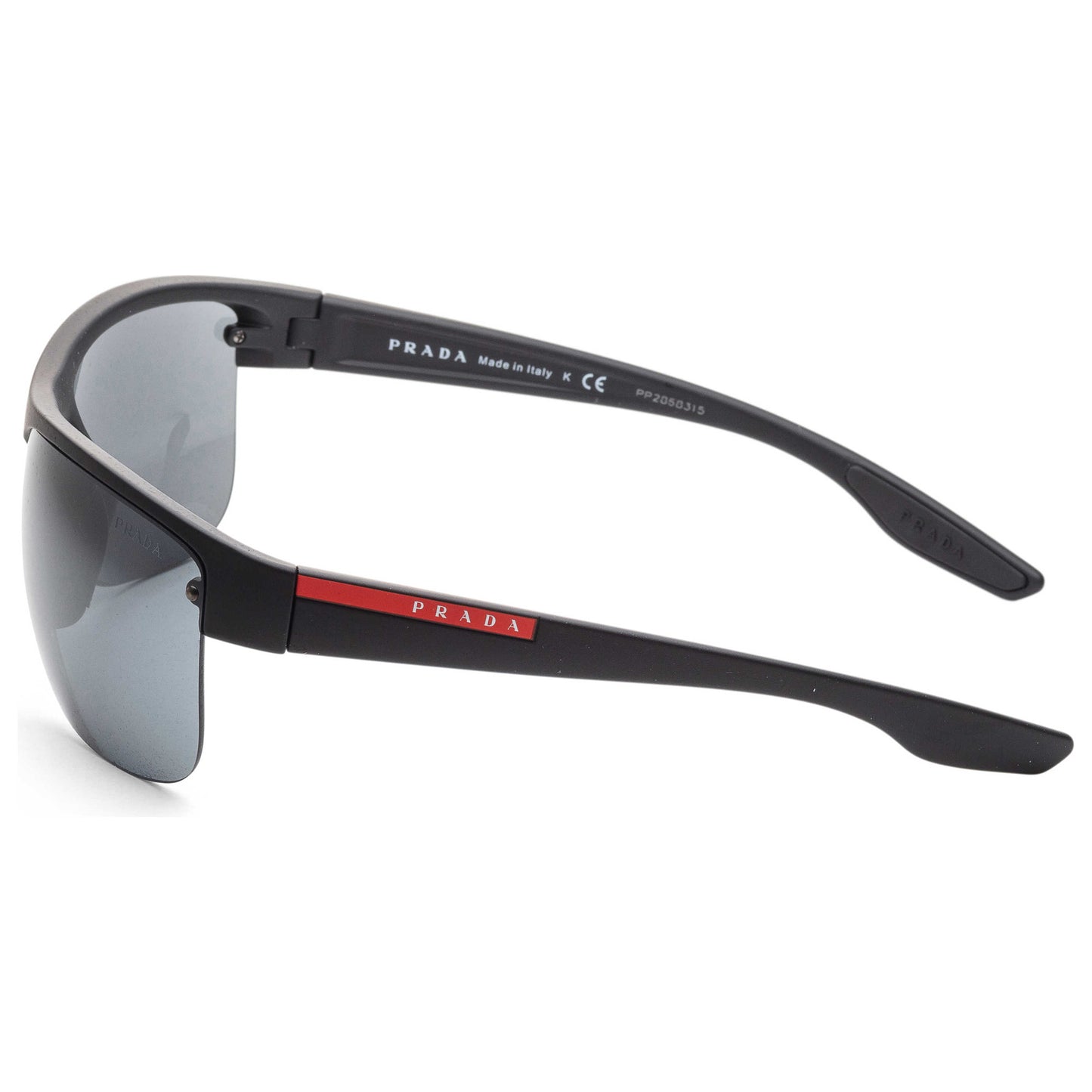 Left view of Prada Linea Rossa Unisex Sunglasses PS17US-DG05L0