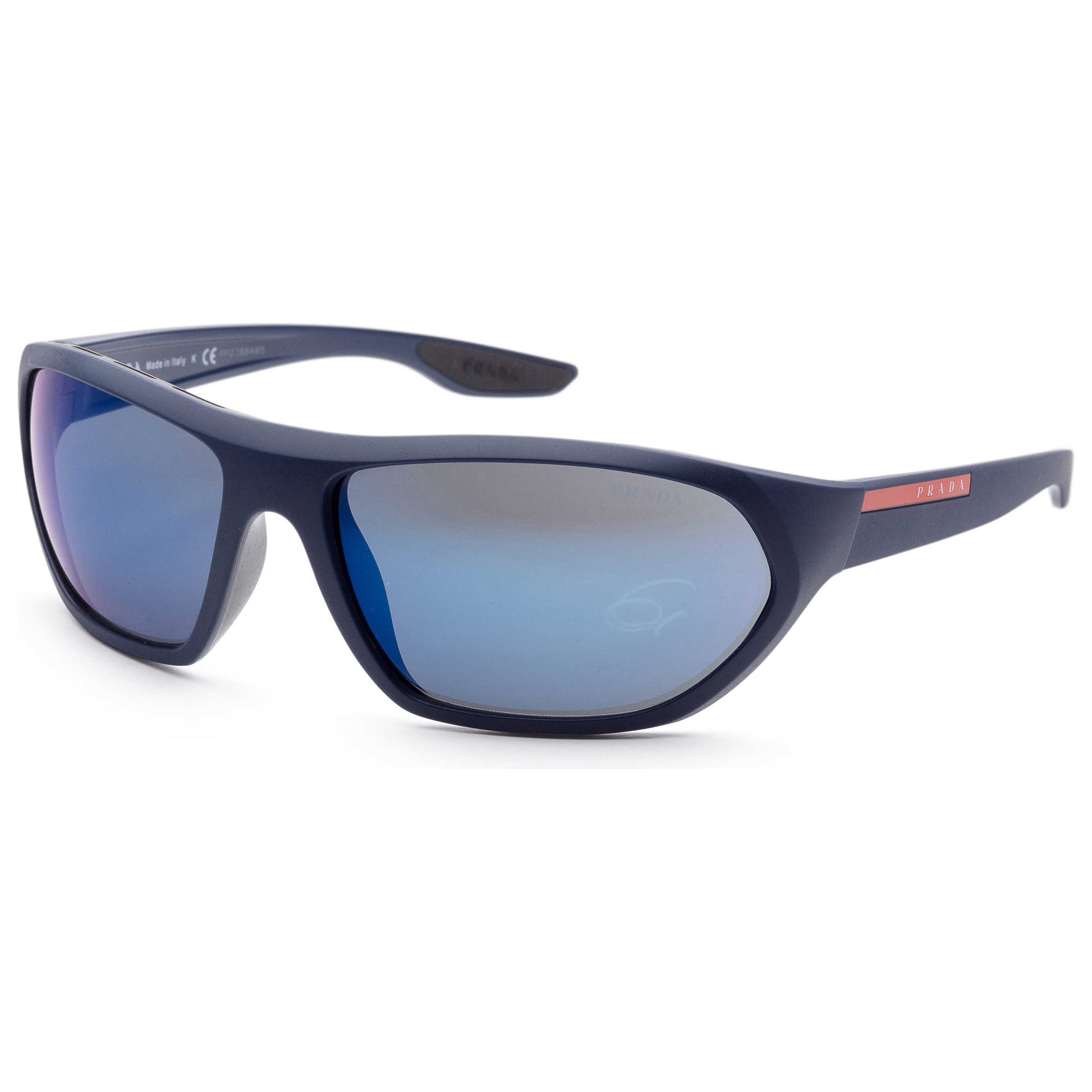 Front view of Prada Linea Rossa Men's Sunglasses PS18US-MA39P166