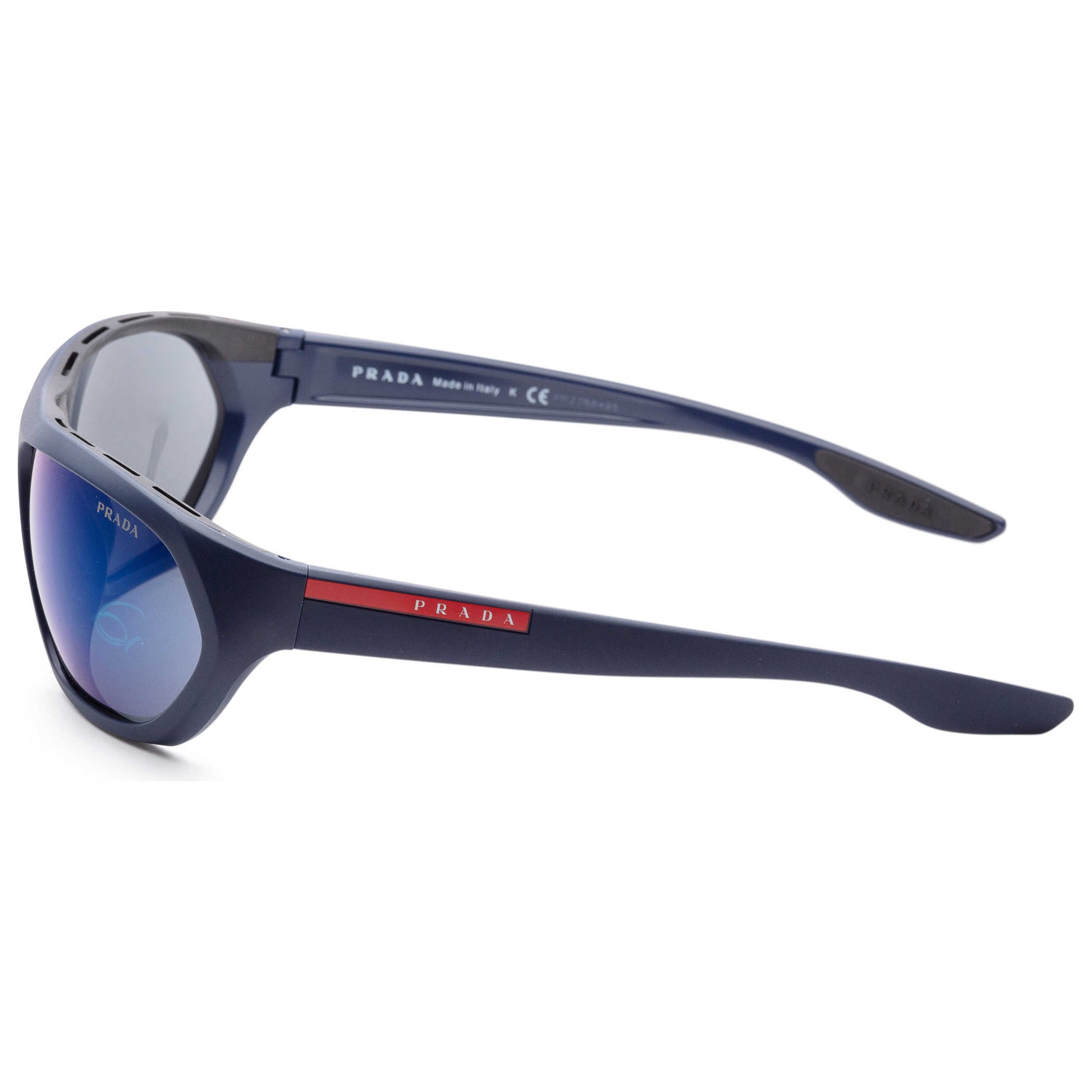 Left view of Prada Linea Rossa Men's Sunglasses PS18US-MA39P166