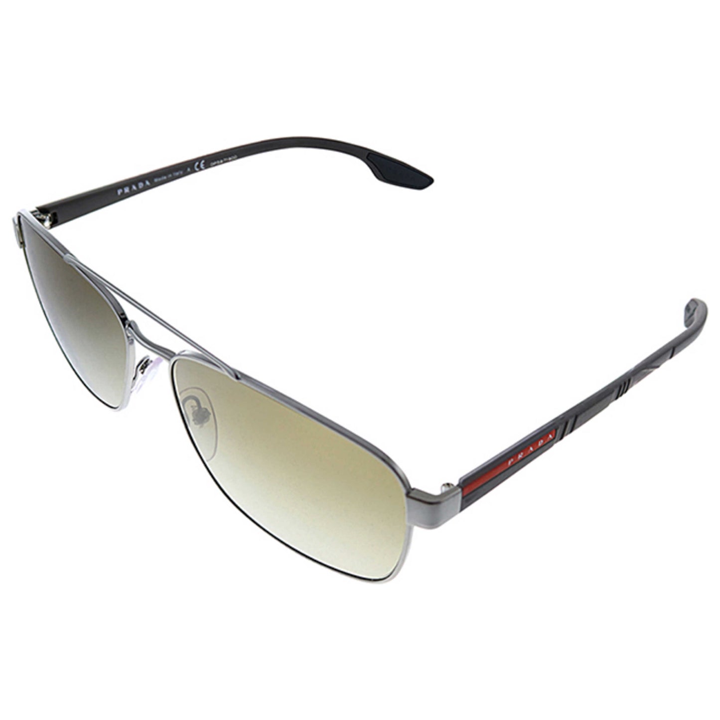 Front view of Prada Linea Rossa Unisex Sunglasses PS51US-5AV1X162