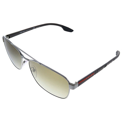 Front view of Prada Linea Rossa Unisex Sunglasses PS51US-5AV1X162