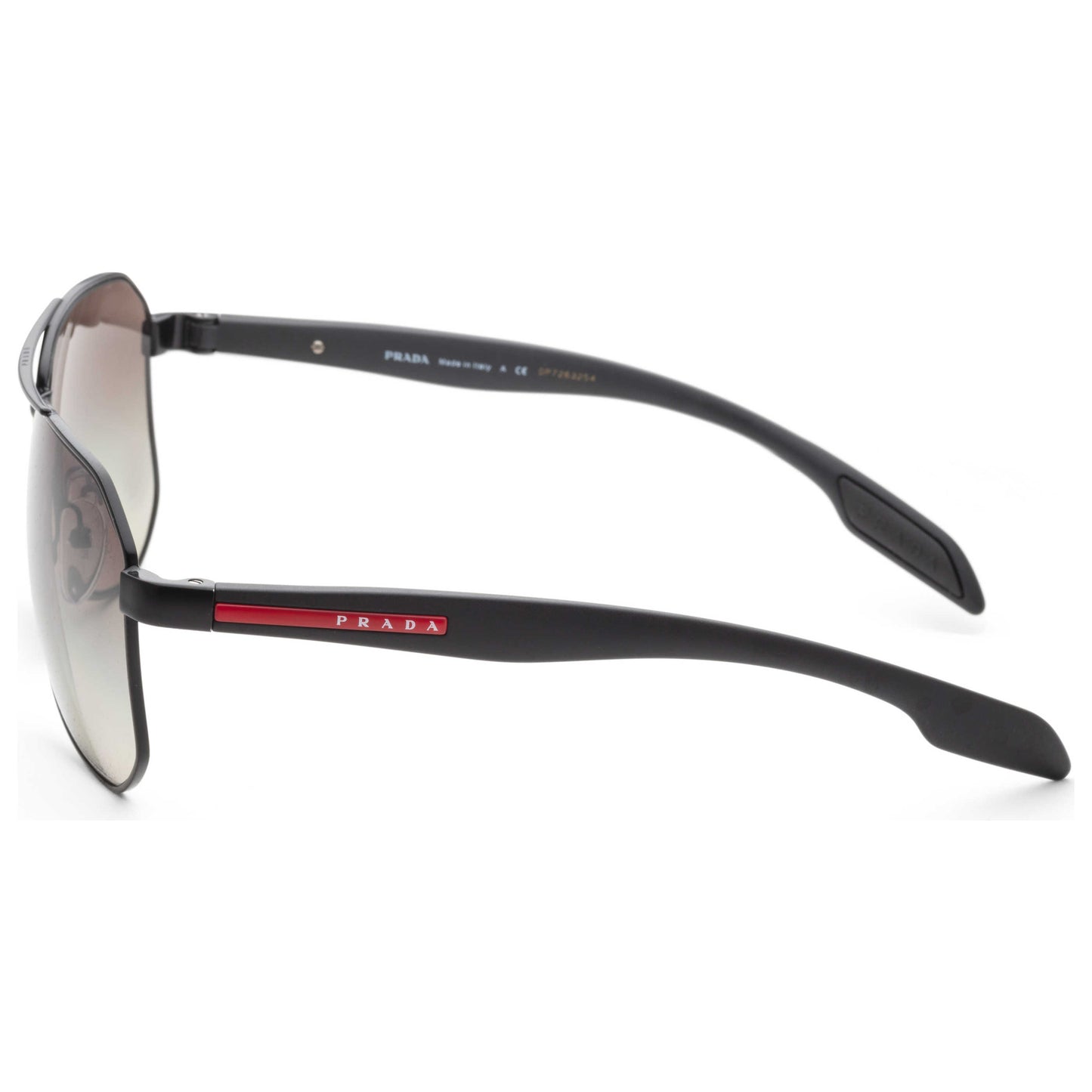Left view of Prada Linea Rossa Men's Sunglasses PS51VS-1BO5O0-62
