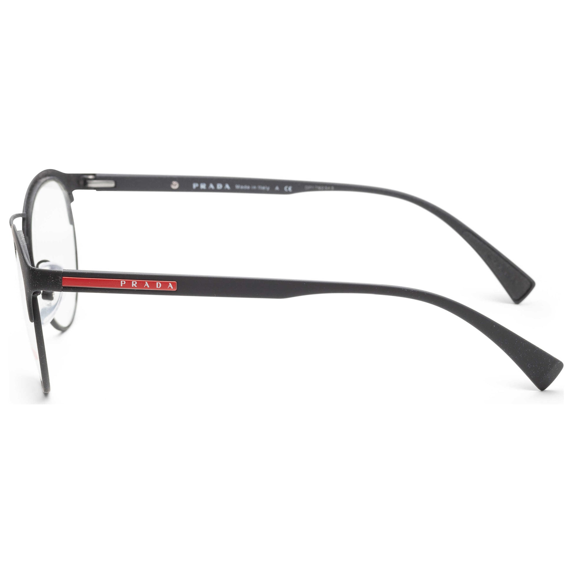 Left view of Prada Linea Rossa Men's Opticals PS52HV-DG01O1-50