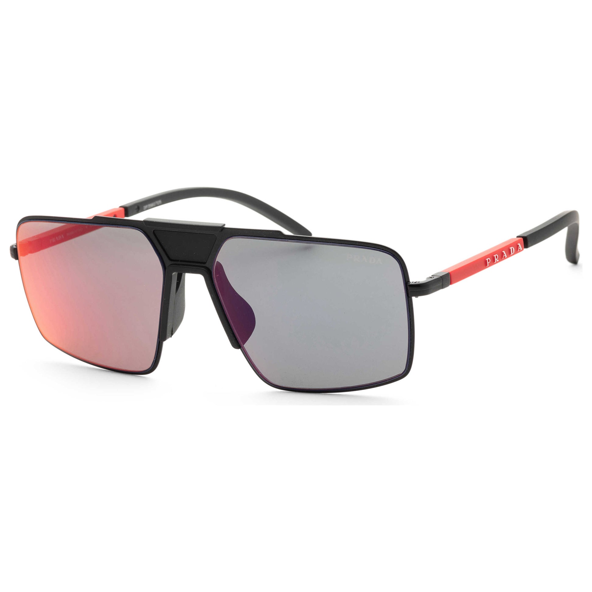 Front view of Prada Linea Rossa Men's Sunglasses PS52XS-1BO01M-59