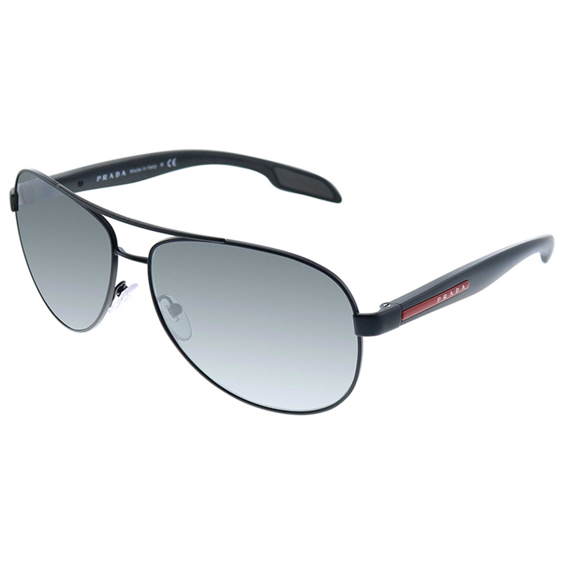 Front view of Prada Linea Rossa Unisex Sunglasses PS53PS-1BO7W162-MP