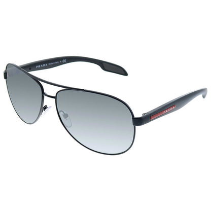 Front view of Prada Linea Rossa Unisex Sunglasses PS53PS-1BO7W162-MP