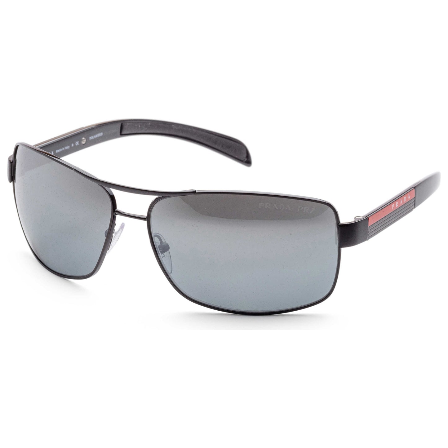 Front view of Prada Linea Rossa Men's Sunglasses PS54IS-1AB2F265