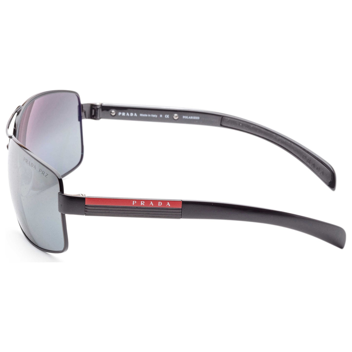 Left view of Prada Linea Rossa Men's Sunglasses PS54IS-1AB2F265