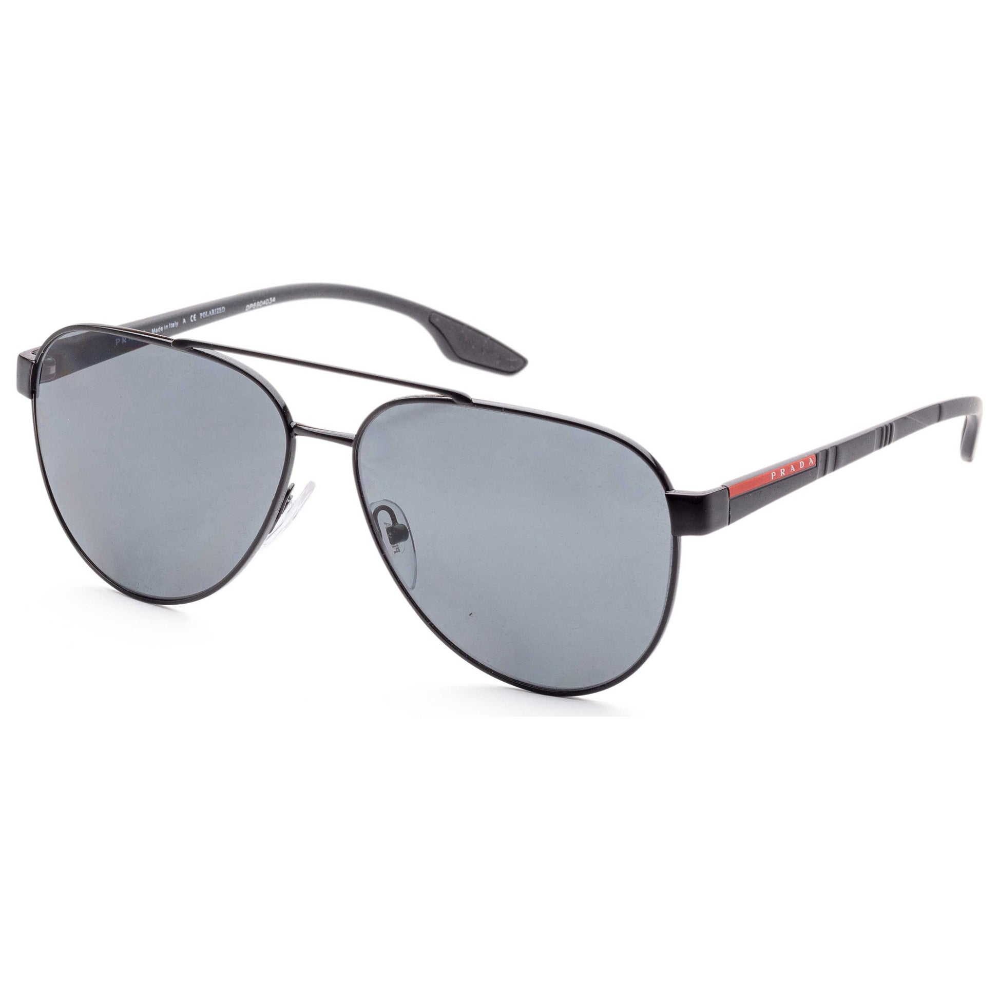 Front view of Prada Linea Rossa Men's Sunglasses PS54TS-1AB5Z161